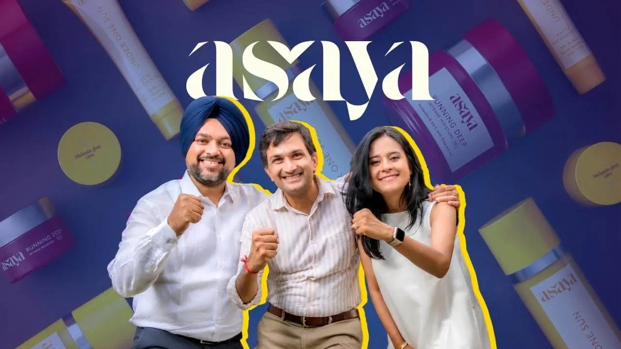 Asaya skincare funding