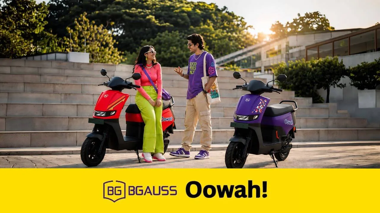 BGauss Oowah Electric Scooter Launch