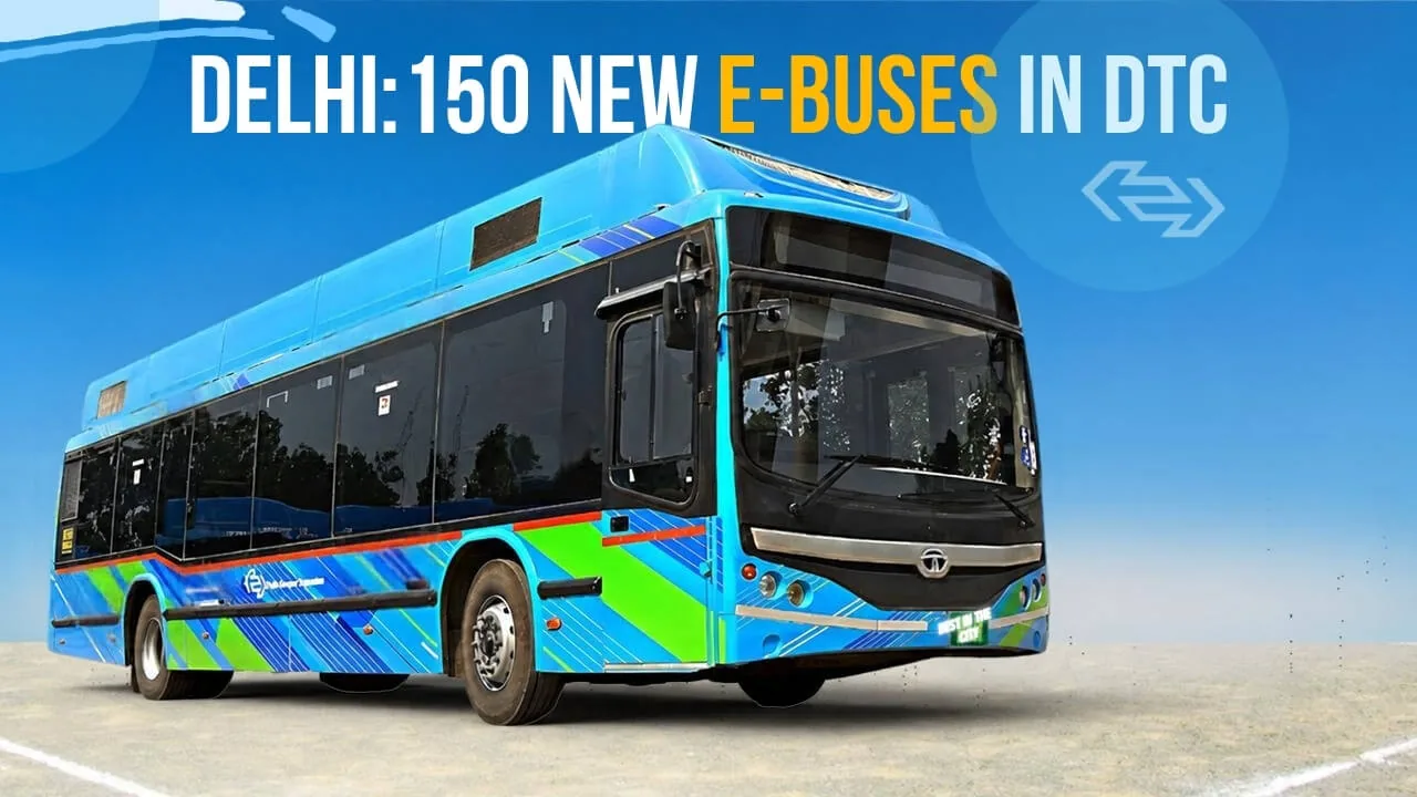 Delhi electric buses