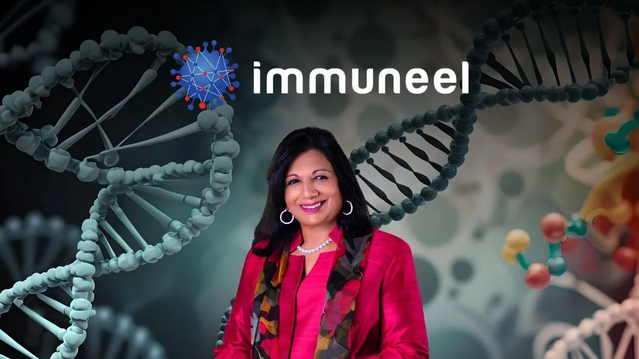 Immuneel Therapeutics Founder Kiran Mazumdar-Shaw