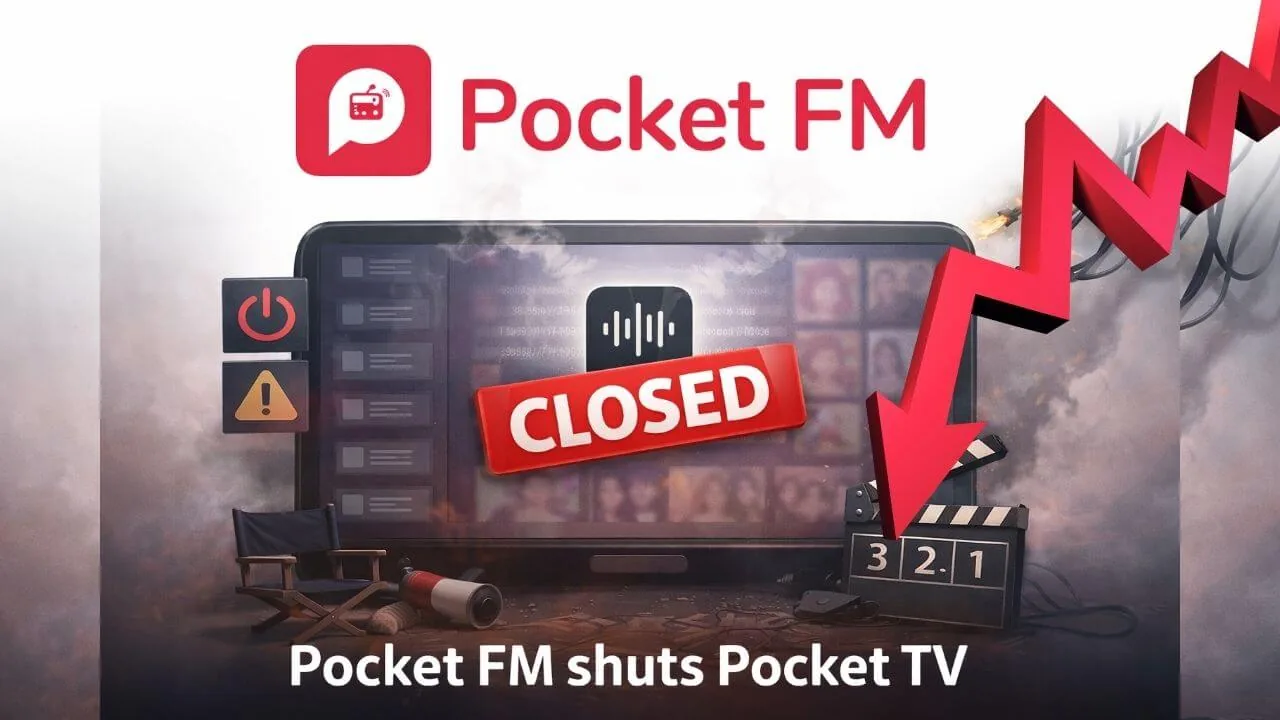 Pocket FM Shuts Down Pocket TV
