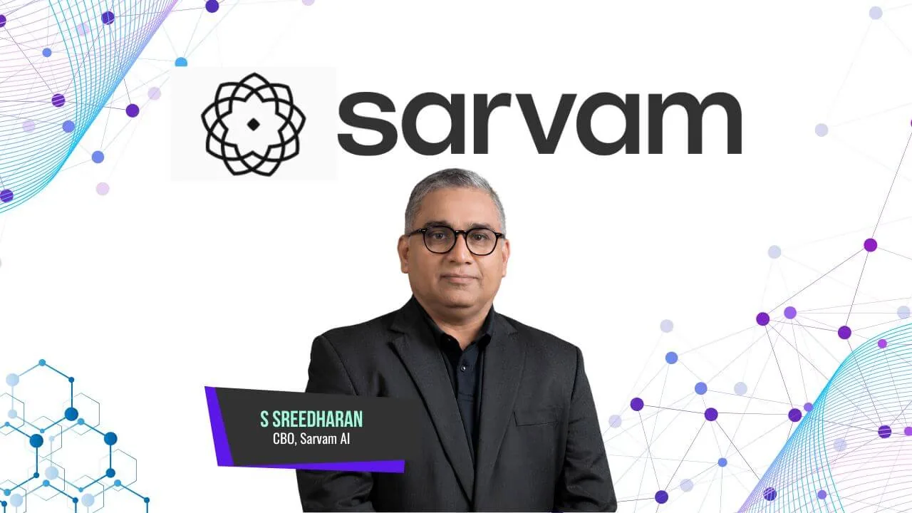 Sarvam AI Sashikumar Sreedharan CBO