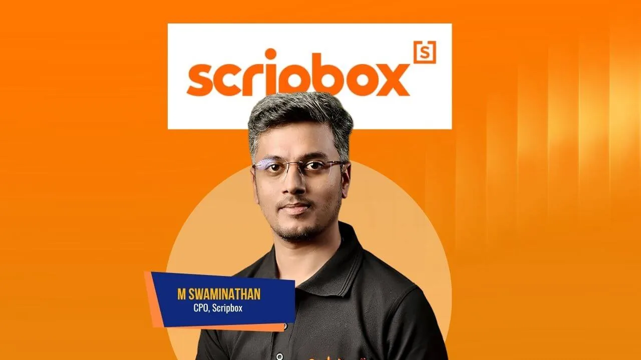 Scripbox Mohankumar Chief Product Officer