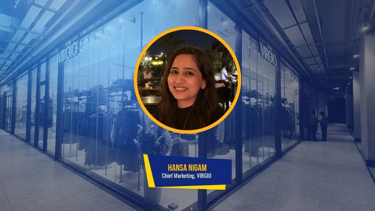 Hansa Nigam, Chief Marketing Officer, Virgio