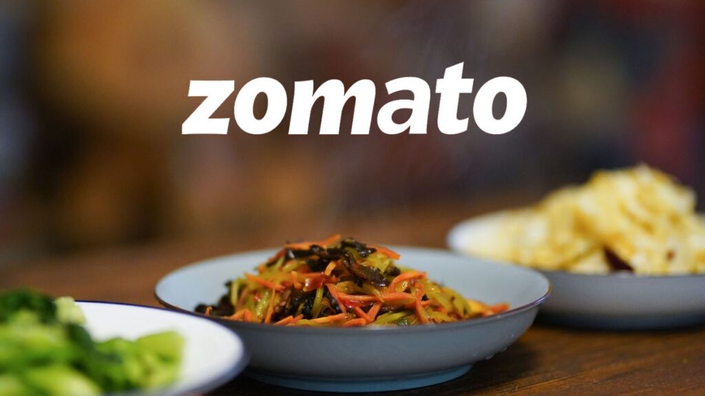 Zomato food items.