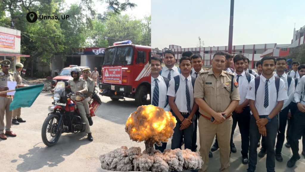 Anoop Singh, CFO, Unnao Uttar Pradesh on the occasion of National Fire Service Day.