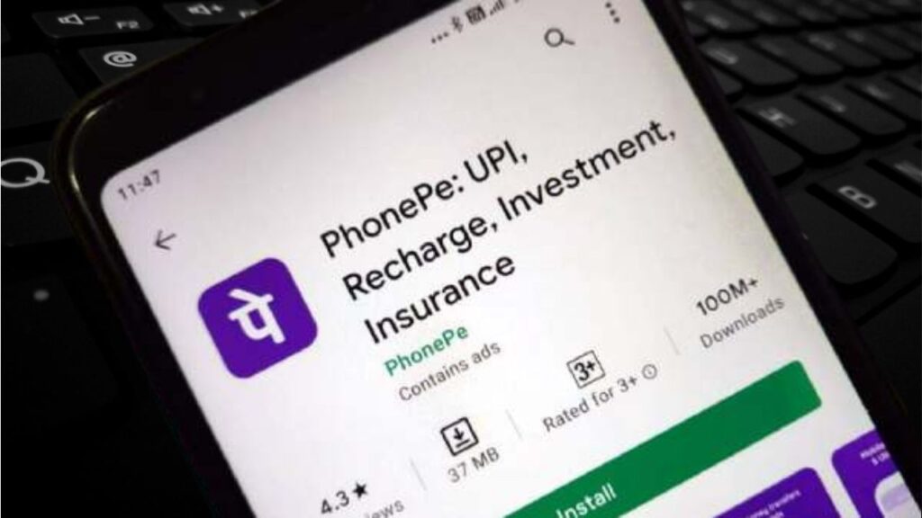 PhonePe UPI Payments Google PlayStore Image.