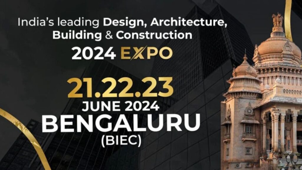 Event poster of D-arc BUILD Bengaluru Expo 2024.