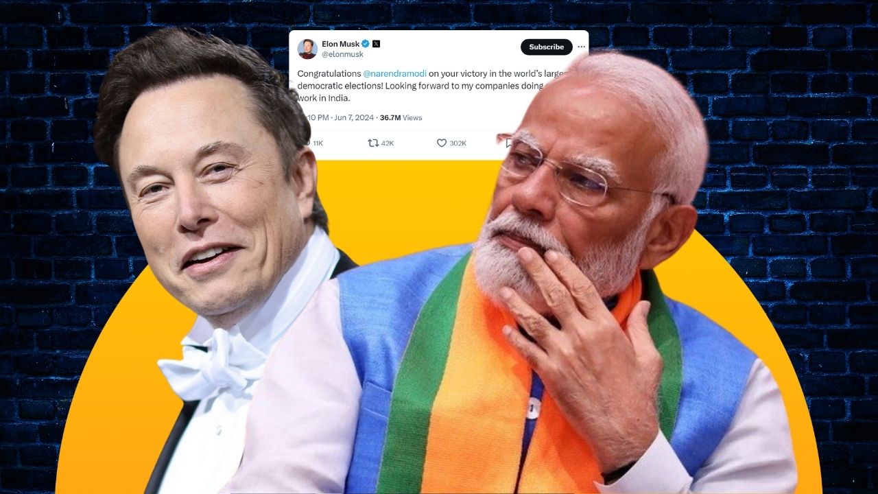 Elon Musk Congratulates Pm Modi Says Looks To Do Exciting Work In India 7893