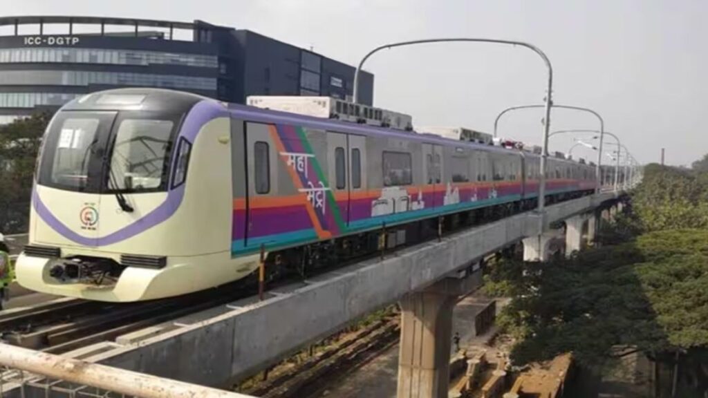 Pune Metro Train.