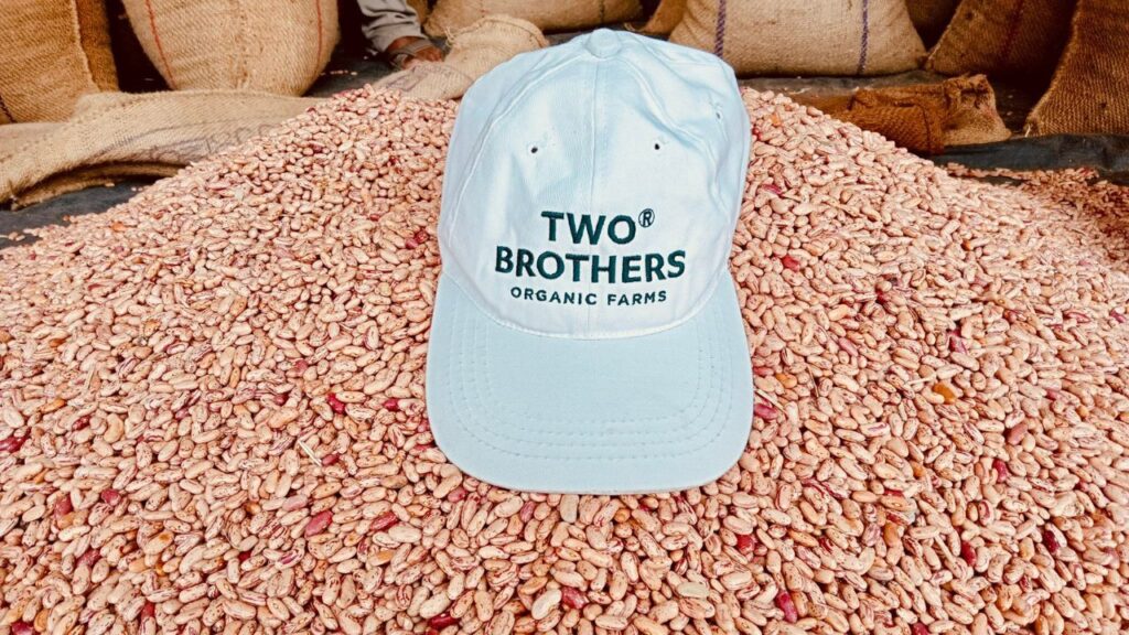 Two Brothers Organic Farms Brand Logo Cap