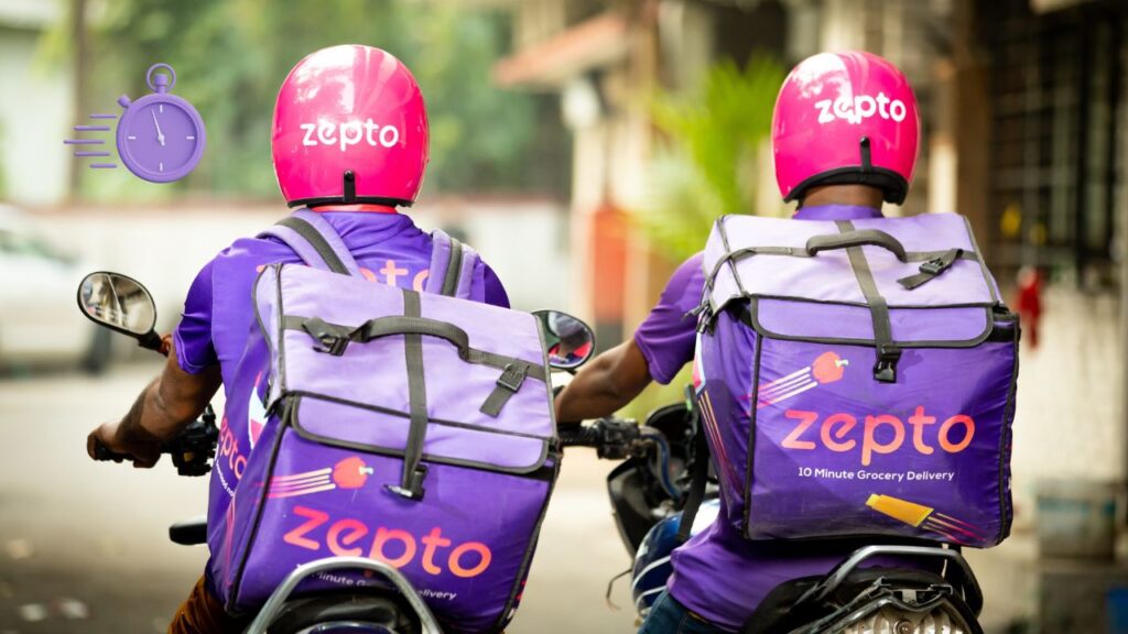 Zepto Online rapid delivery partners