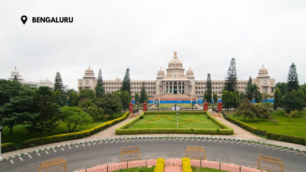 Govt building of Bengaluru to represent article story.