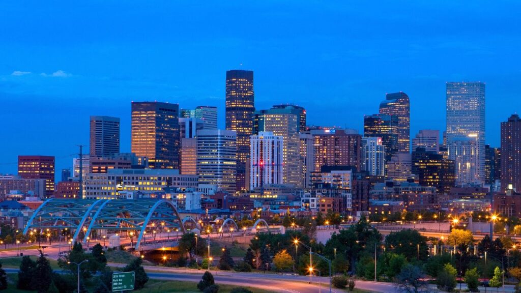 City view of Denver, Colorado