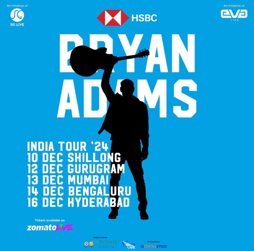 Bryan Adams India Tour