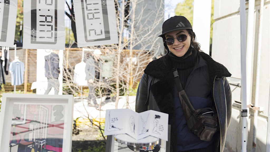 Toronto outdoor Christmas market 