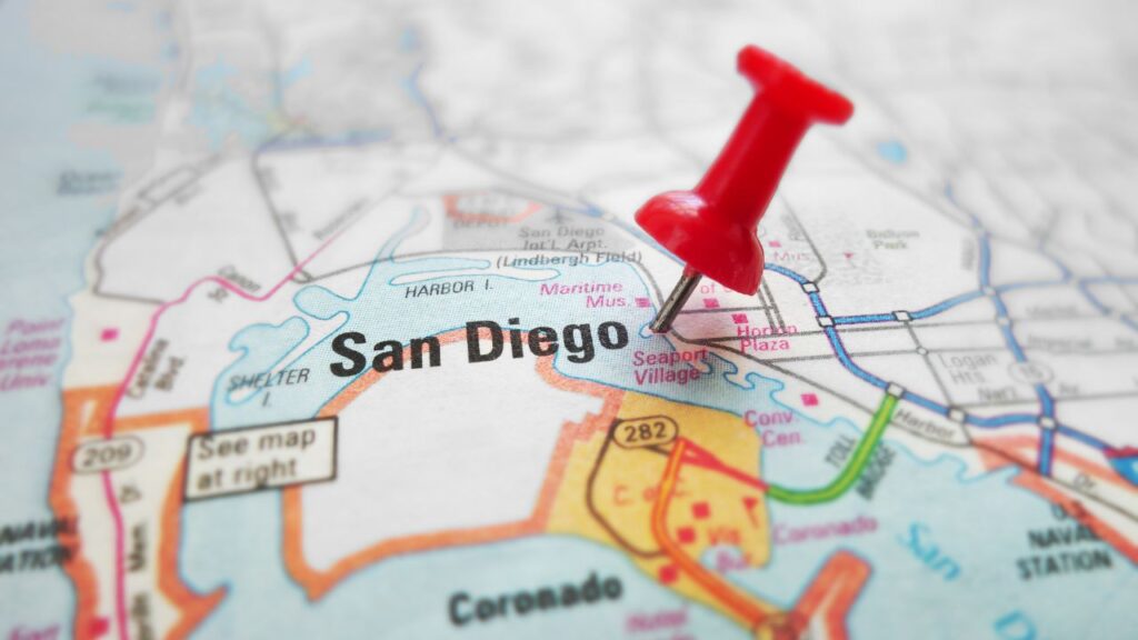 San Diego, California.