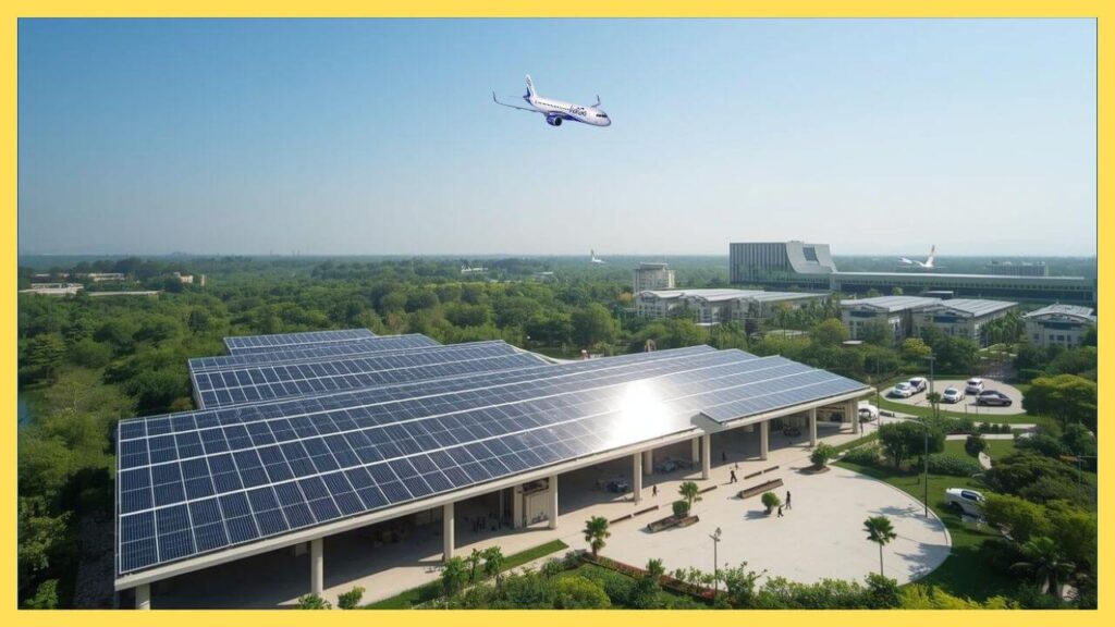 Green airports in India