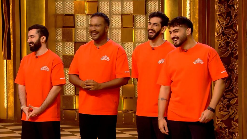 Croffle Guys Secure ₹2.5 Cr Deal on Shark Tank India 5. PC: SonyLIV